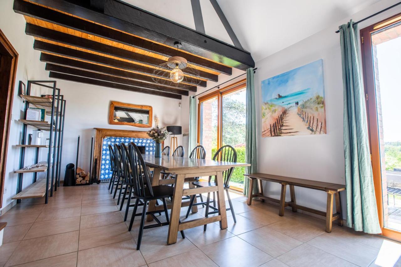 Superbe Maison Avec Piscine Et Jacuzzi Dans Les Dunes アンブレウーズ エクステリア 写真
